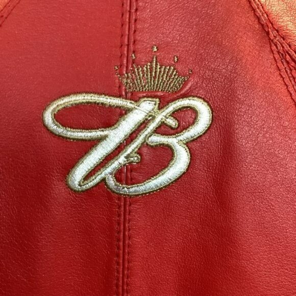 Dale Earnhardt Jr. NASCAR Womens Leather Jacket By Wilsons - Medium - Picture 7 of 15